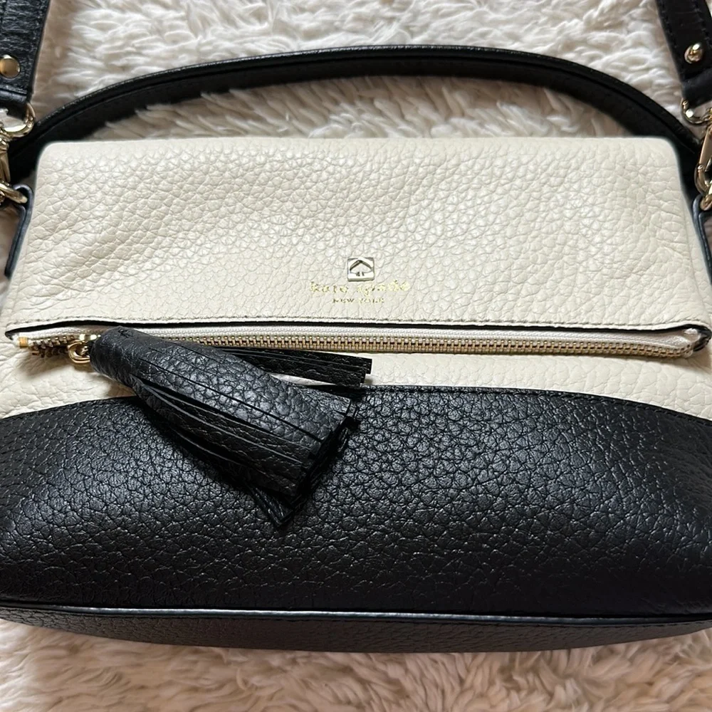 - NWT Kate Spade ♠️ Mini Maria southport avenue Satchel Porc/black 141